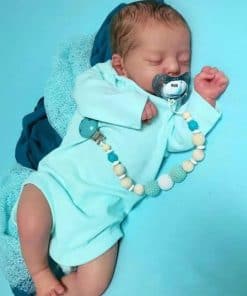 Muñeco de bebé recién nacido realista MYREBABY 17"