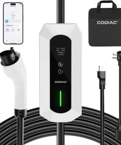 Cargador de vehículos eléctricos portátil Nivel 1+2,