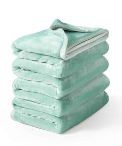 Manta mullida extragruesa de franela abundante Mellowdy