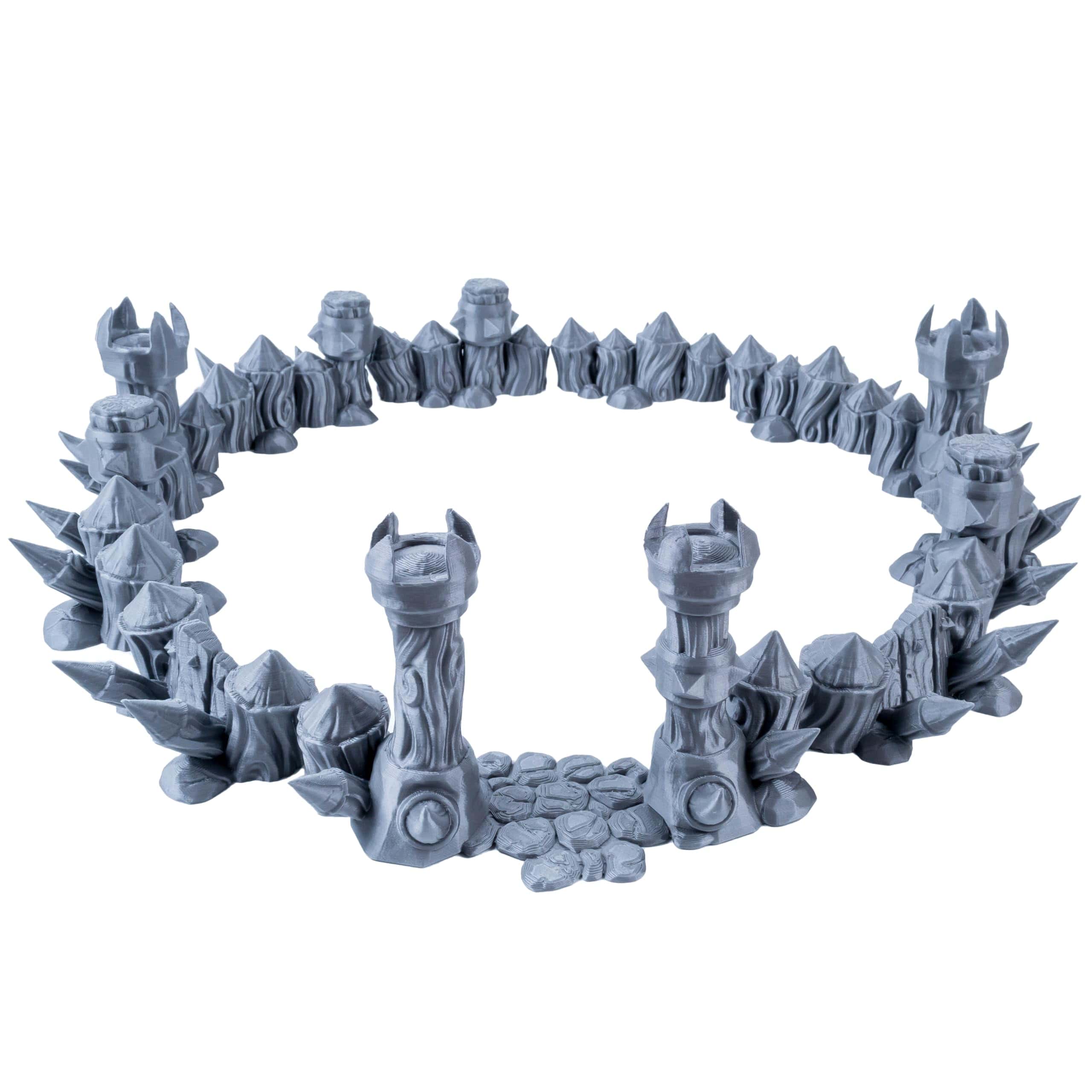 Conjunto de Barricadas y Cercas Modulares de Campamento de