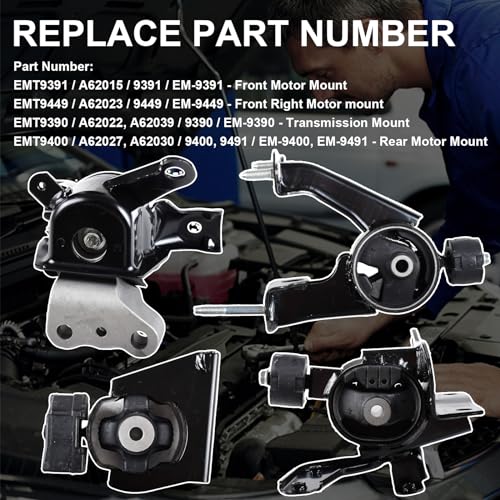 Kit de Montaje de Motor y Trans Compatible con Toyota - Imagen 4