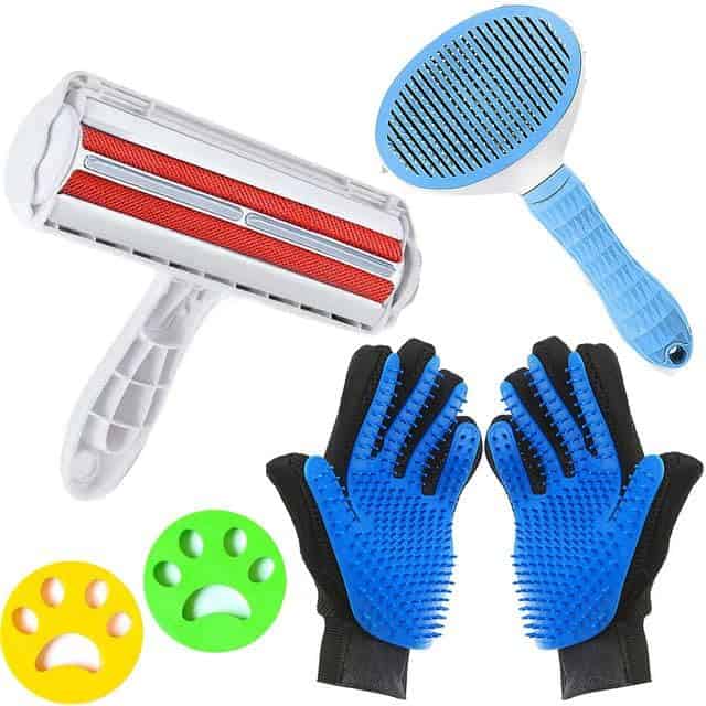 Kit de eliminación de pelo de mascotas de 6 piezas para