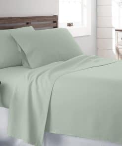 9Threads 600 Hilos 100% Algodón Sábana de Satén Profunda de