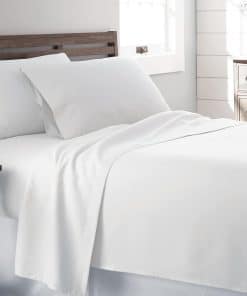 Juego de Sábanas de Algodón Sateen de 600 Hilos Profundos