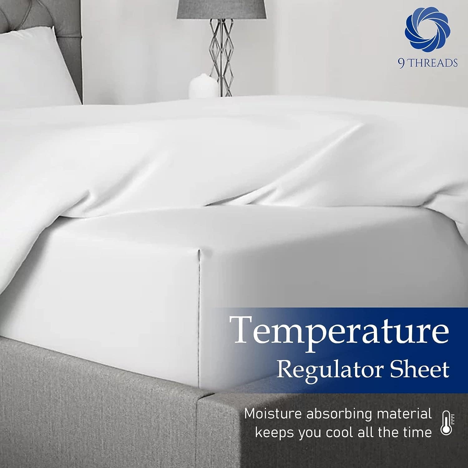 Juego de Sábanas de Algodón Sateen de 600 Hilos Profundos - Imagen 7