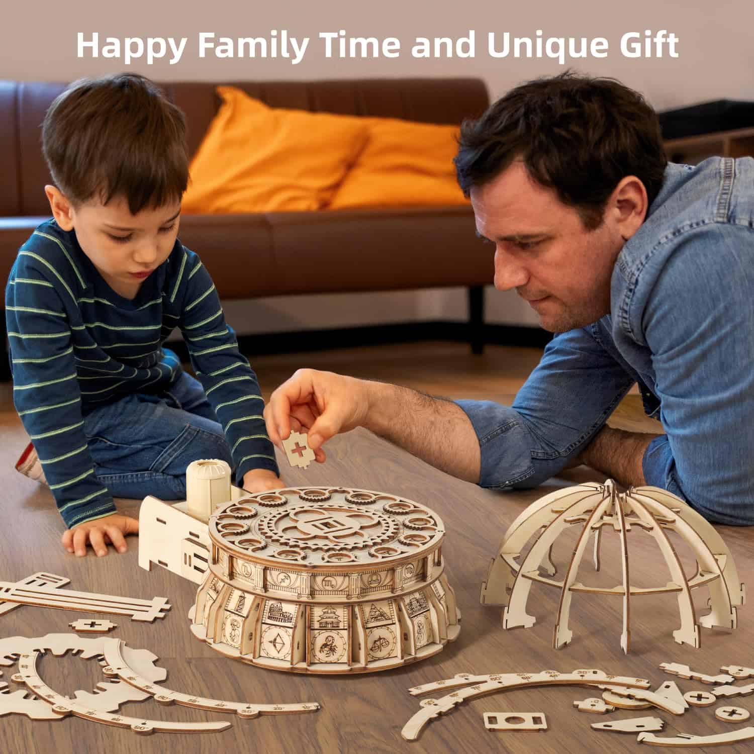 Rompecabezas de madera 3D MIEBELY para adultos Globo - Imagen 8