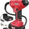 Inflador de neumáticos Compresor de aire -Rojo