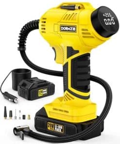 Inflador de neumáticos Compresor de aire portátil, Bomba de