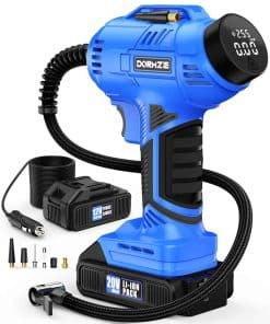 Inflador de Neumáticos Compresor de Aire -Azul