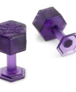 Pestañas Hexagonales Púrpura Black Plague Dent Reaper Dead