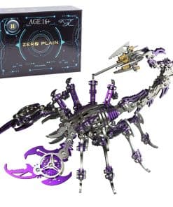 Rompecabezas metálico 3D para adultos, Kit de modelo DIY