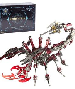 Rompecabezas metálicos en 3D para adultos, kit de modelo de