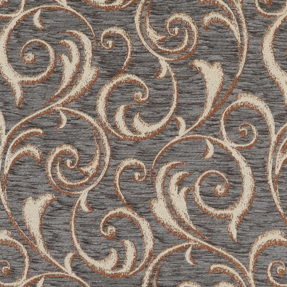 Funda de Almohada Cuadrada Gris Oscuro de Chenilla con - Imagen 8