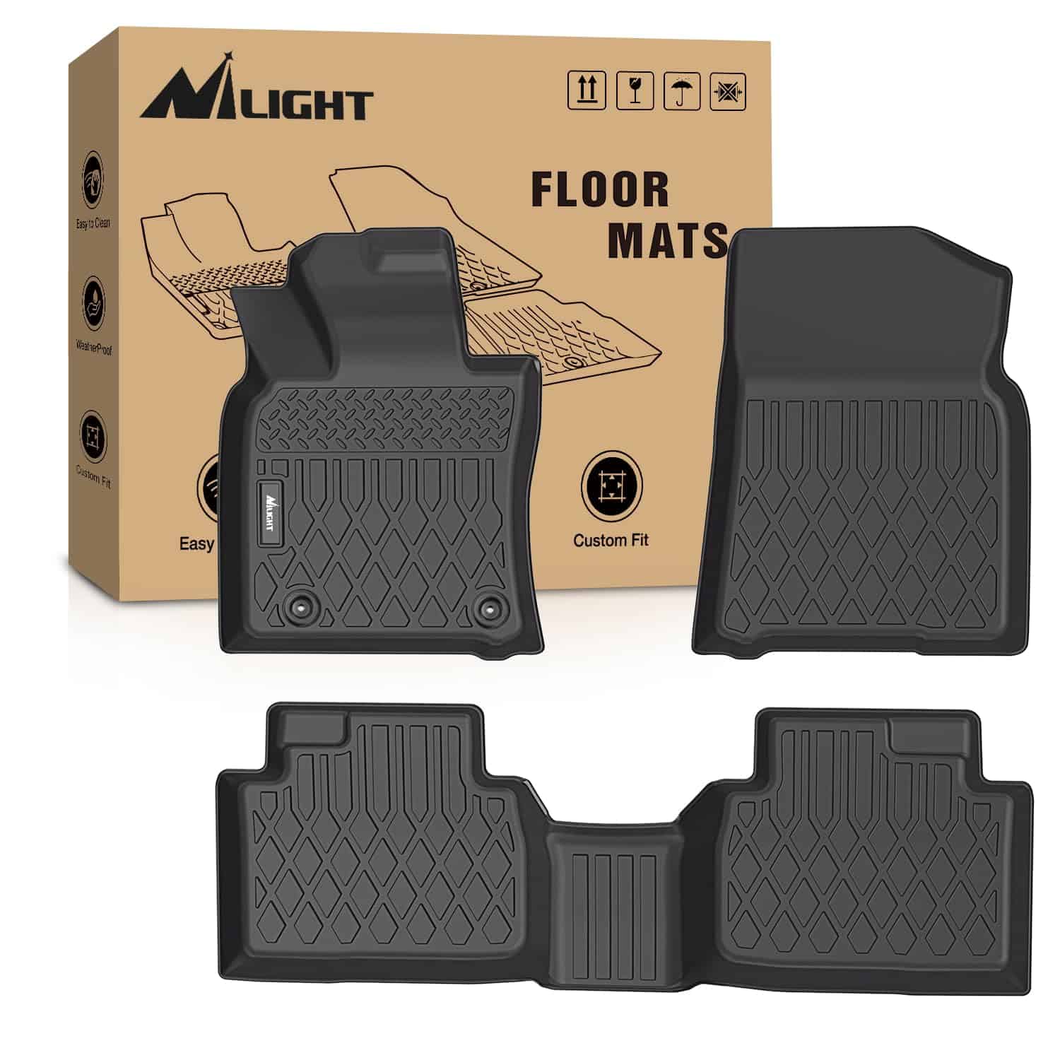 Tapetes de Piso Nilight para Toyota Camry (Híbrido