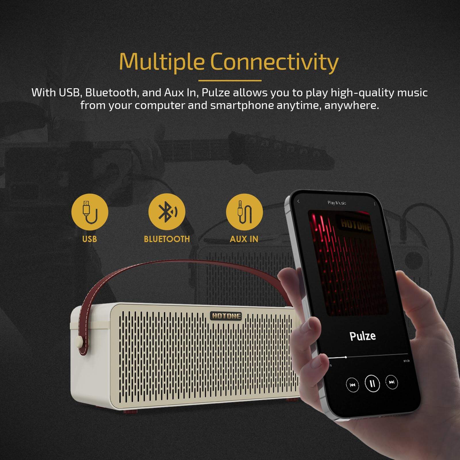 Amplificador de modelado Bluetooth moderno multifuncional - Imagen 6