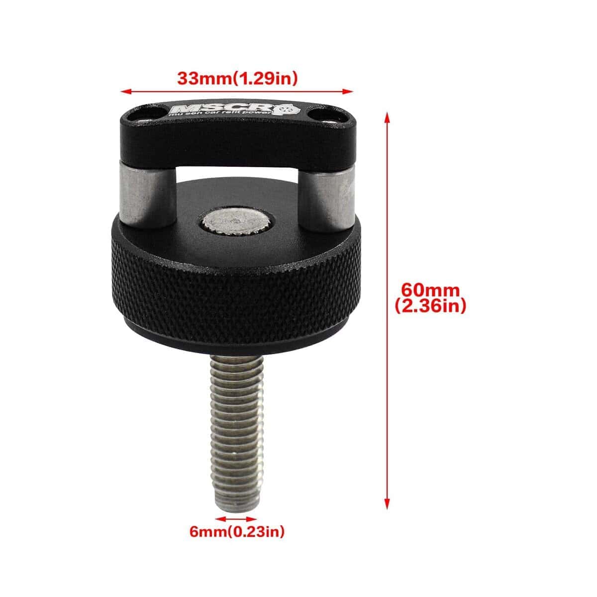 Tornillo de pulgar de liberación rápida de aluminio billet - Imagen 6