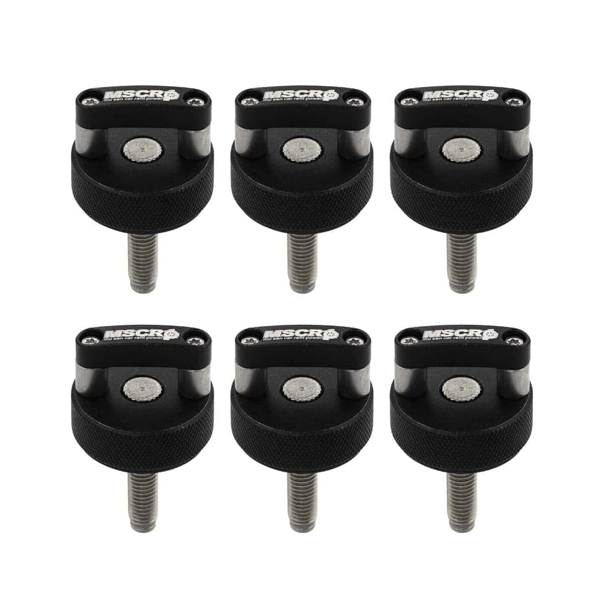 Tornillo de pulgar de liberación rápida de aluminio billet