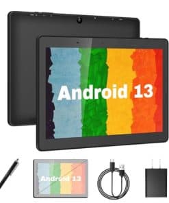 Tableta de 10 pulgadas con lápiz, Android 13 Tableta con