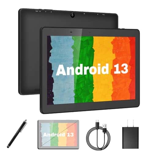 Tableta de 10 pulgadas con lápiz, Android 13 Tableta con