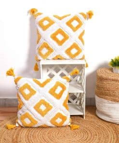 Fundas de Almohada Decorativas Boho Lumbar de DecorAvenue,