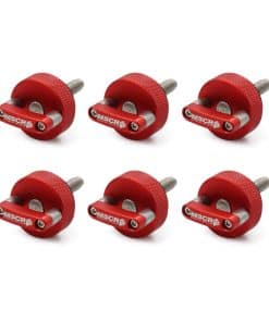 Tornillo de pulgar de liberación rápida de aluminio billet