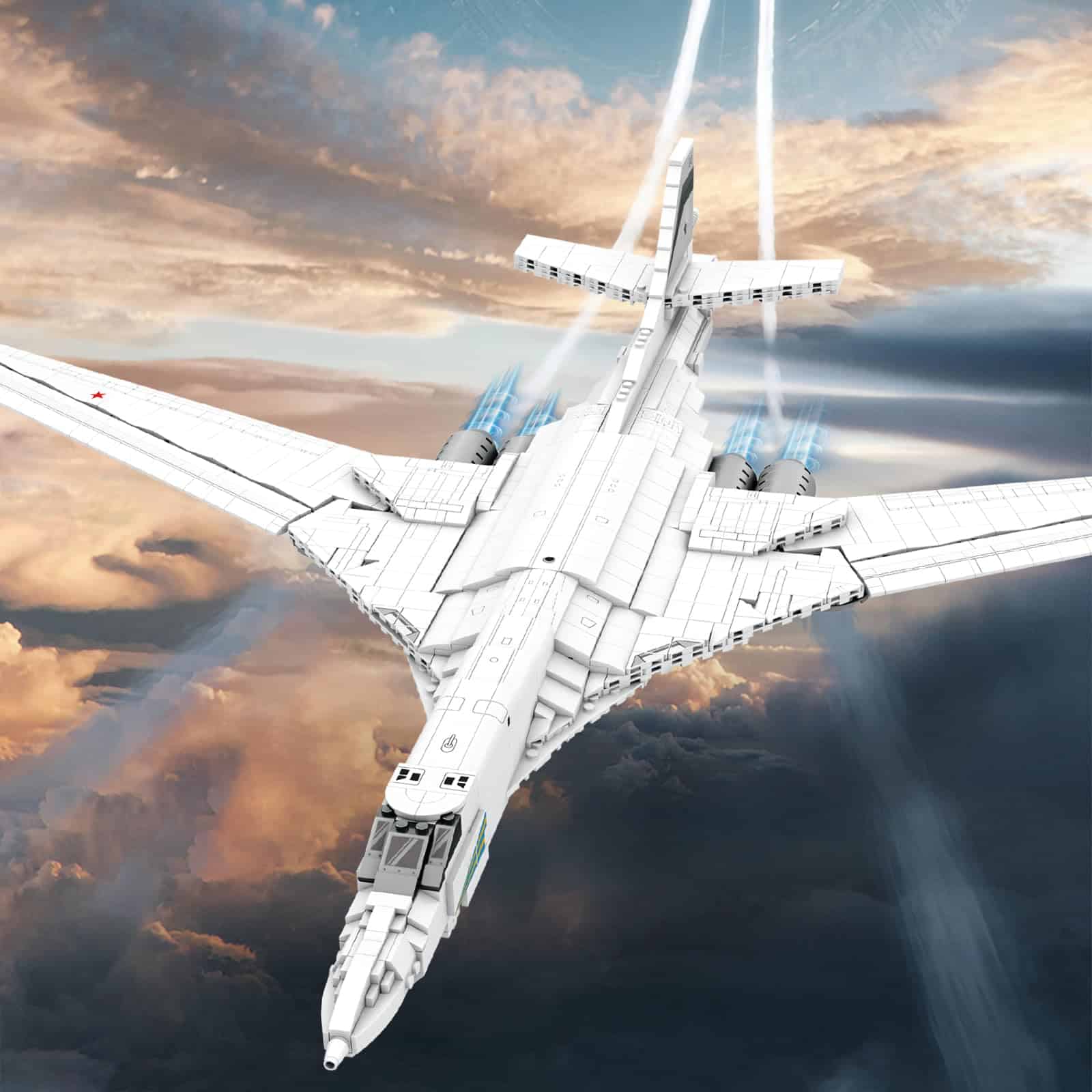 Set de Bloques de Construcción de Avión JMBricklayer 60007, - Imagen 3