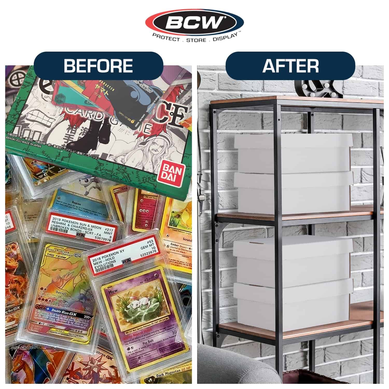 BCW 5ct Graded Shoe Box | Caja de Almacenamiento de - Imagen 6