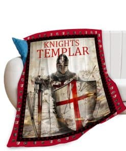 Manta Templaria del Guerrero de la Cruzada Caballero