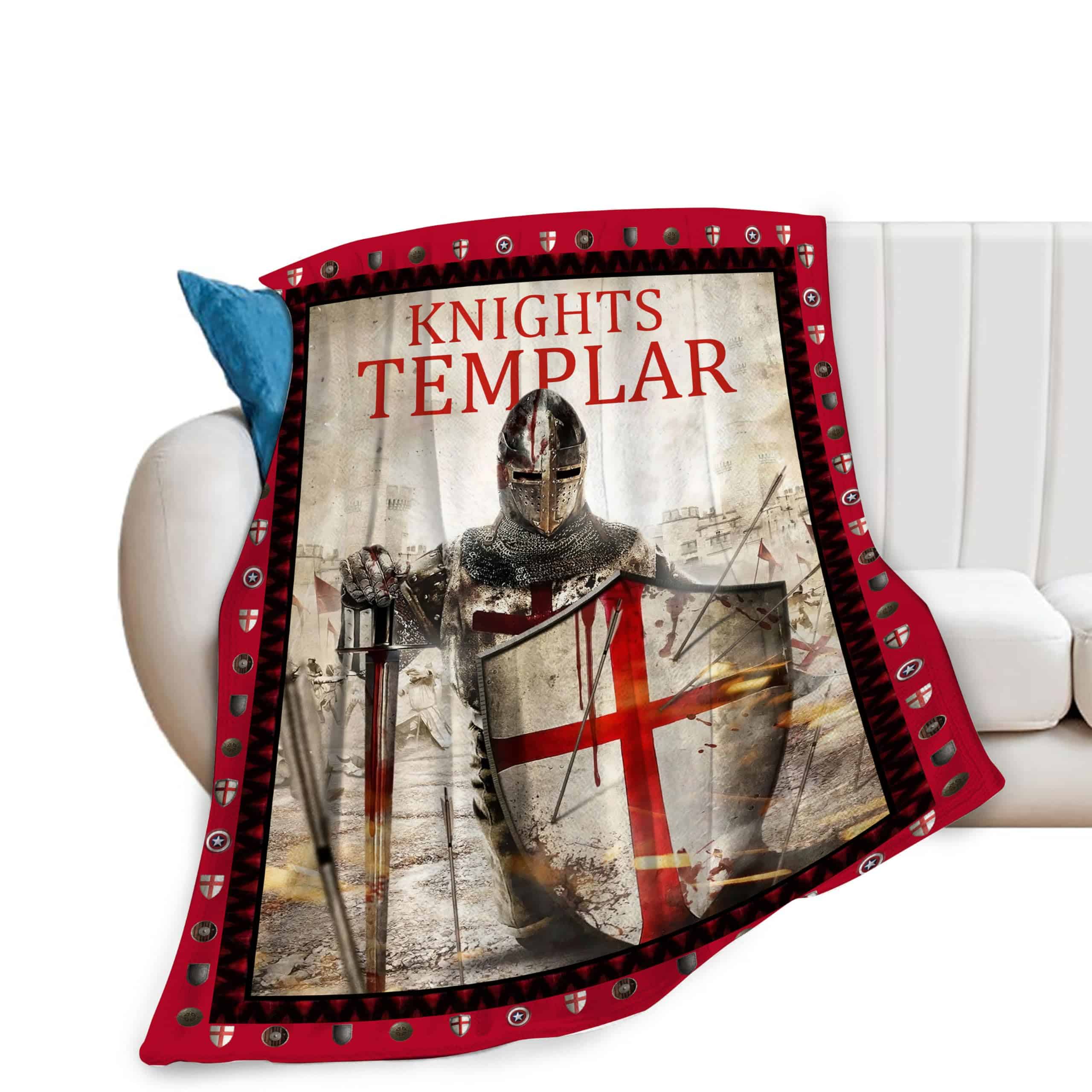 Manta Templaria del Guerrero de la Cruzada Caballero