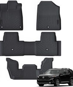 Tapetes para 2023 2024 Honda Pilot, Juego completo de