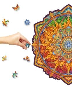 Rompecabezas de Madera Original UNIDRAGON - Mandala Nascent
