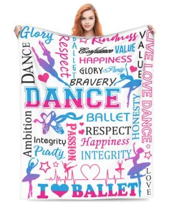 Manta Bailarina Jatcre - Cobijas para Adolescentes para