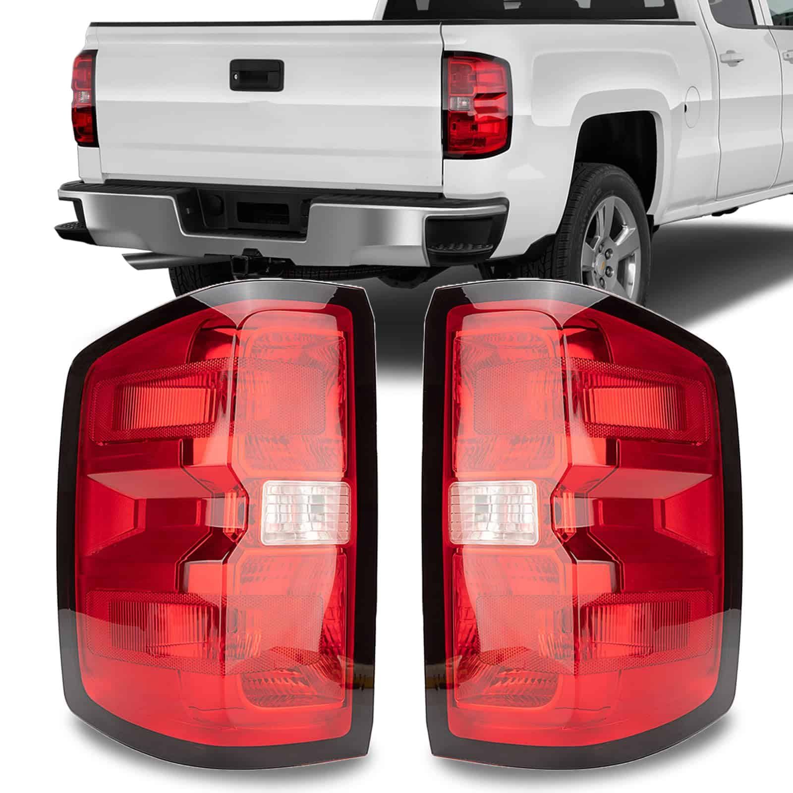 Conjunto de Luces Traseras Traseras Ajuste Chevy Silverado