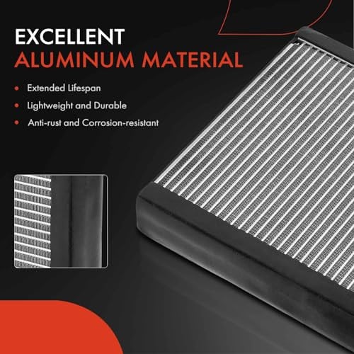 Núcleo del evaporador de A/C A-Premium Compatible con Mazda - Imagen 4