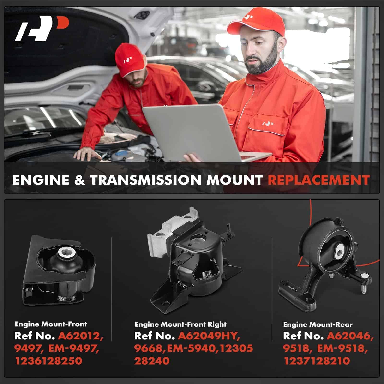 Kit de Montaje de Motor A-Premium Compatible con Toyota - Imagen 3