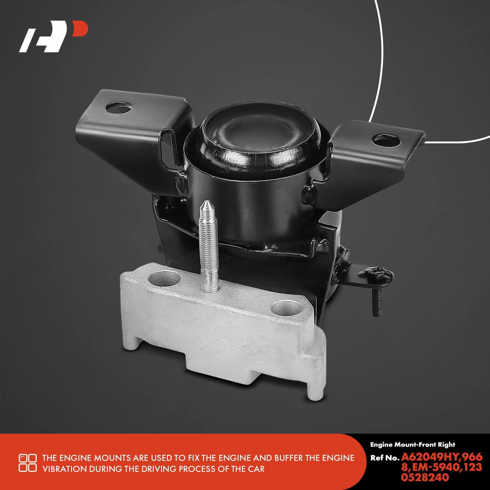 Kit de Montaje de Motor A-Premium Compatible con Toyota - Imagen 6