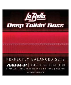 La Bella 760FM-P Cuerdas para Bajo de Acero Inoxidable con
