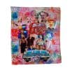 Manta de I Love Lucy con Collage de Colores 50"x60"