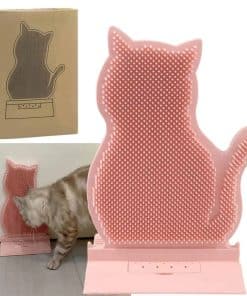 Cepillo Autolimpiador para Esquinas de Gato con Hierba