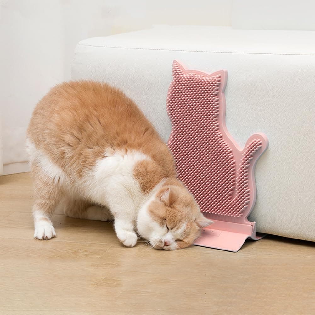 Cepillo Autolimpiador para Esquinas de Gato con Hierba - Imagen 3