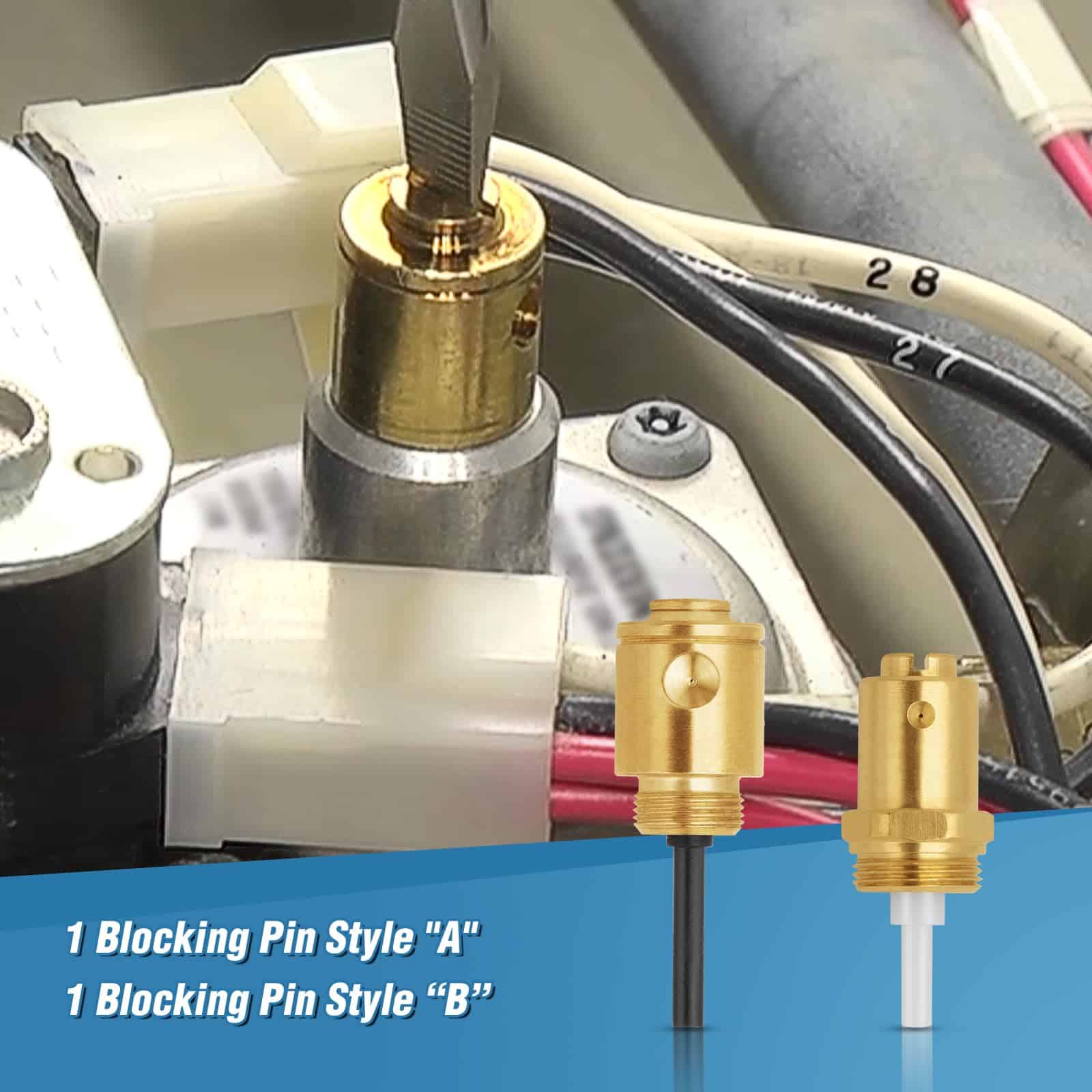 Kit de conversión de secadora de gas LP W11581316 para - Imagen 4