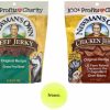 Paquete de 2 variedades de premios de jerky para perros de