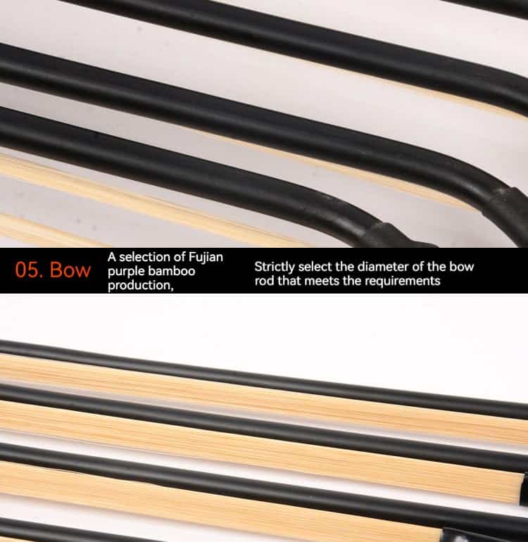 Arco de Erhu Profesional, Arco de Violín Chino - Accesorios - Imagen 6