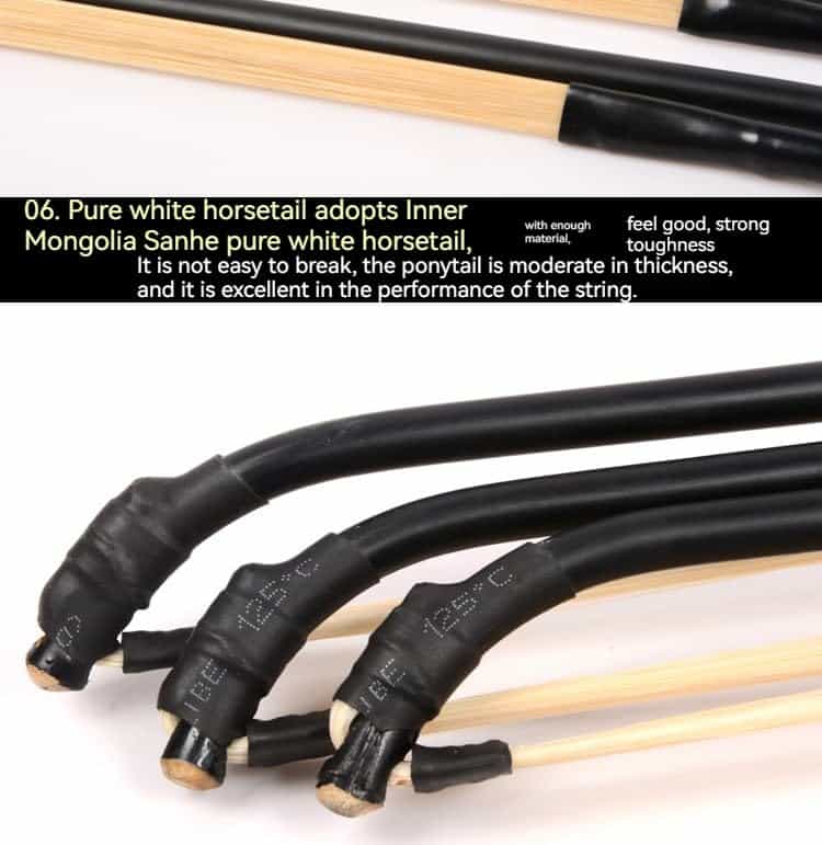 Arco de Erhu Profesional, Arco de Violín Chino - Accesorios - Imagen 7