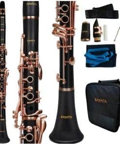 Clarinete B Plano/KAYATA Clarinete Estudiantil chapado en