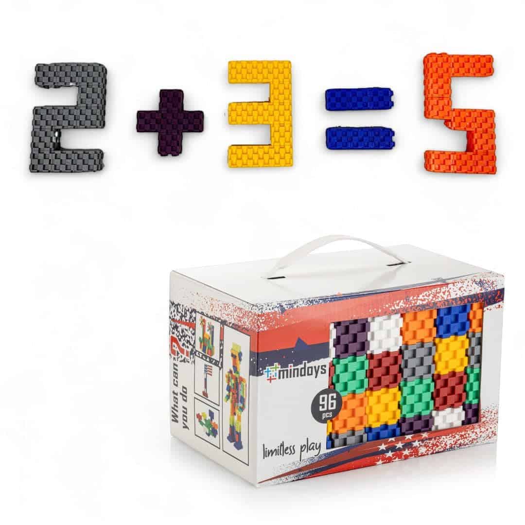 Juguete de Bloques de Construcción Mindoys para Niños (96