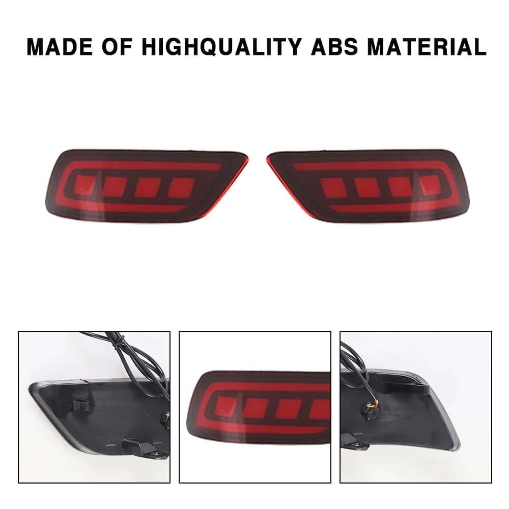 GETITALONE Luz de reflector trasero LED rojo para - Imagen 3