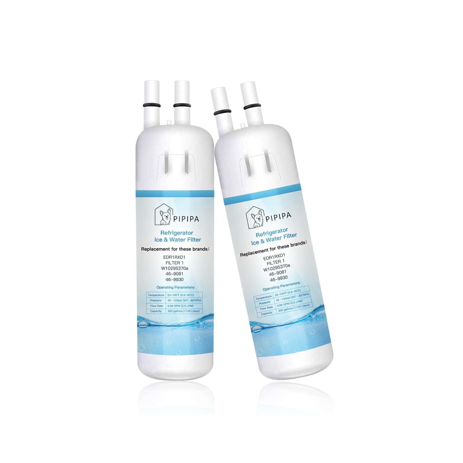 Tapa de agua de repuesto PIPIPA W10295370A - Compatible con