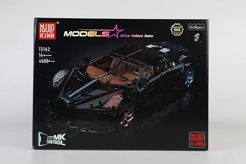 Mould King 13163 Super Sports Car Building Blocks, Modelo - Imagen 10