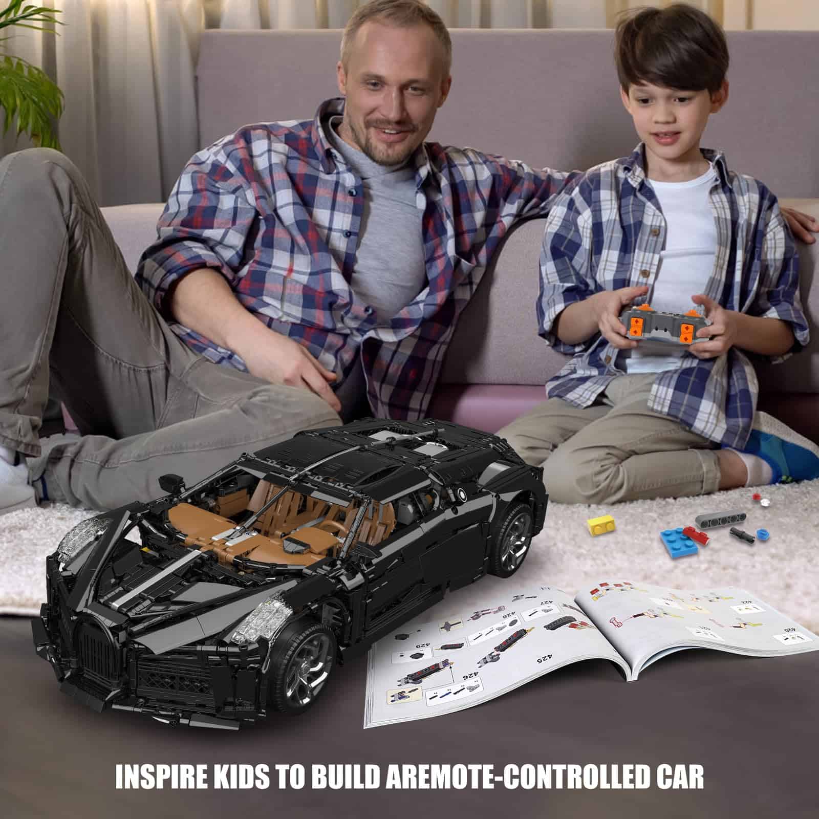 Mould King 13163 Super Sports Car Building Blocks, Modelo - Imagen 7